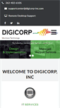 Mobile Screenshot of digicorp-inc.com